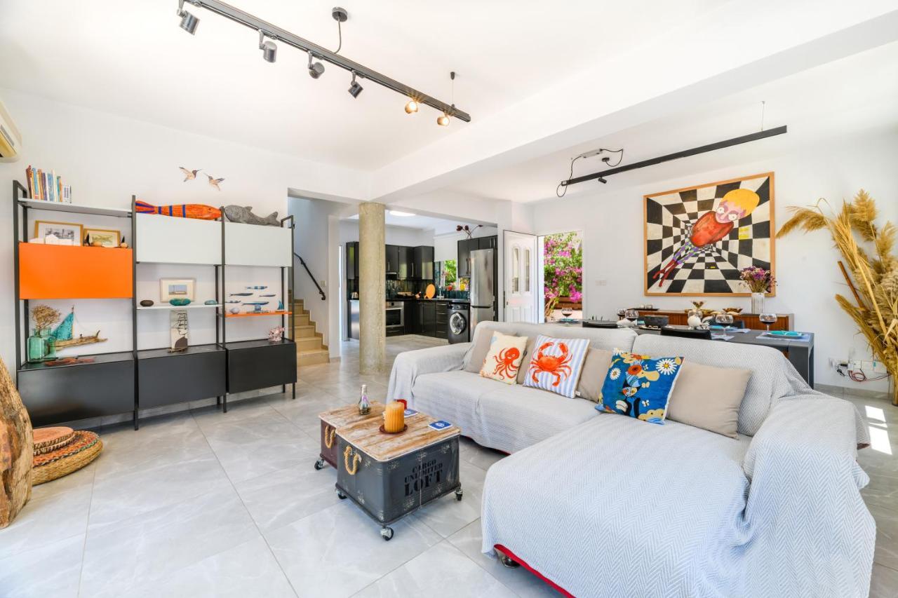 Villa Lela Serena By Ezoria Villas Protaras Bagian luar foto