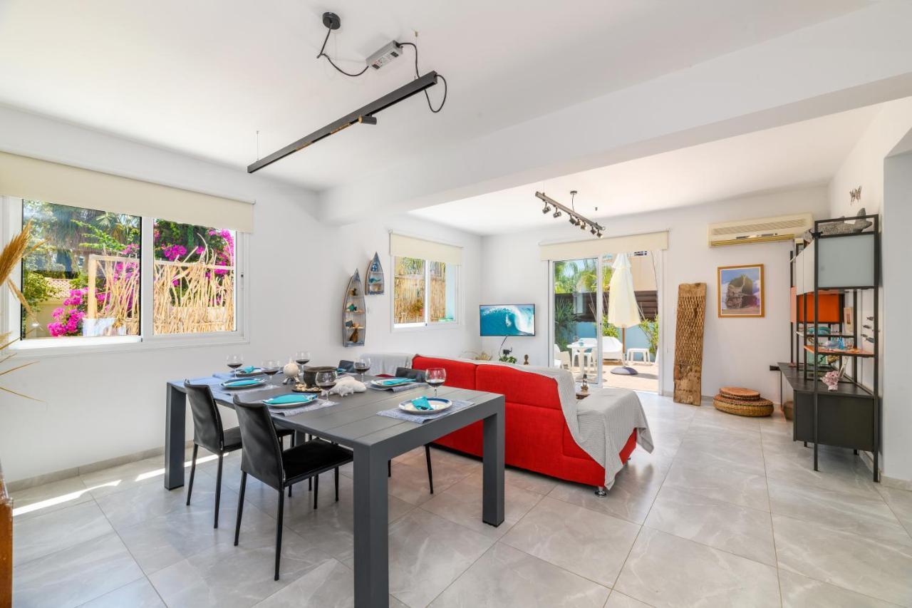 Villa Lela Serena By Ezoria Villas Protaras Bagian luar foto